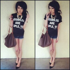 Assholes Are People Too shirt Mellisa Marie Green Millionaires