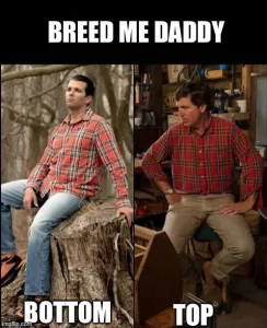 BREED ME DADDY Bottom Top
