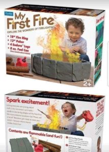 Christmas gift for kids - My First Fire