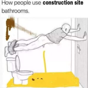Construction Site Bathrooms