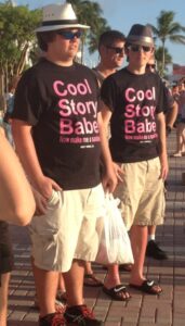 Cool Story Babe Now make me a sandwich shirt cringe duo