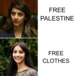 Free Palestine vs Free Clothes