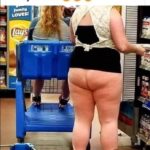 Hot Pants at WalMart