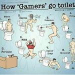 How Gamers go toilet