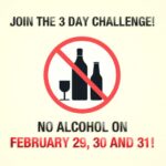 Join The 3 Day No Alcohol Challenge