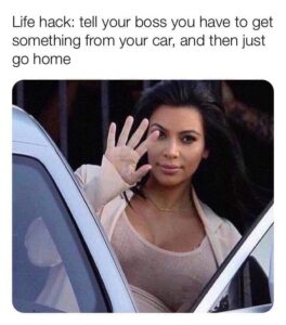 Leaving your job like a boss (Kardashian style)
