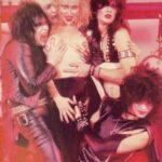 Motley Crue working a stripper
