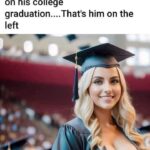 Nephew College graduation - Beautiful big boobs Blonde