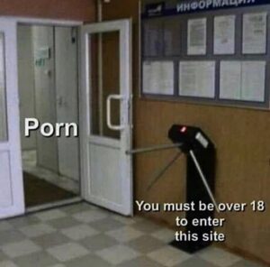 PORN - You Must Be Over 18 To Enter This Site