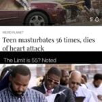 Teen masturbates 56 times, dies of heart attack