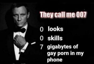 They call me 007