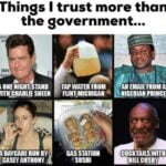 Things I Trust More Than The Government