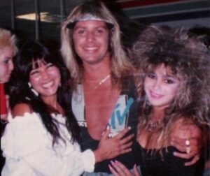 Vince Neil having some girls girls girls too