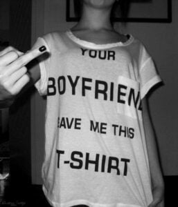 Your BOYFRIEND Gave Me This T-SHIRT