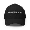 ABCDEFUCKOFF Flexfit Baseball Cap (Embroidered)