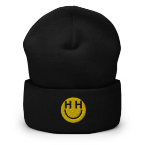 H H Smiley Face Beanie