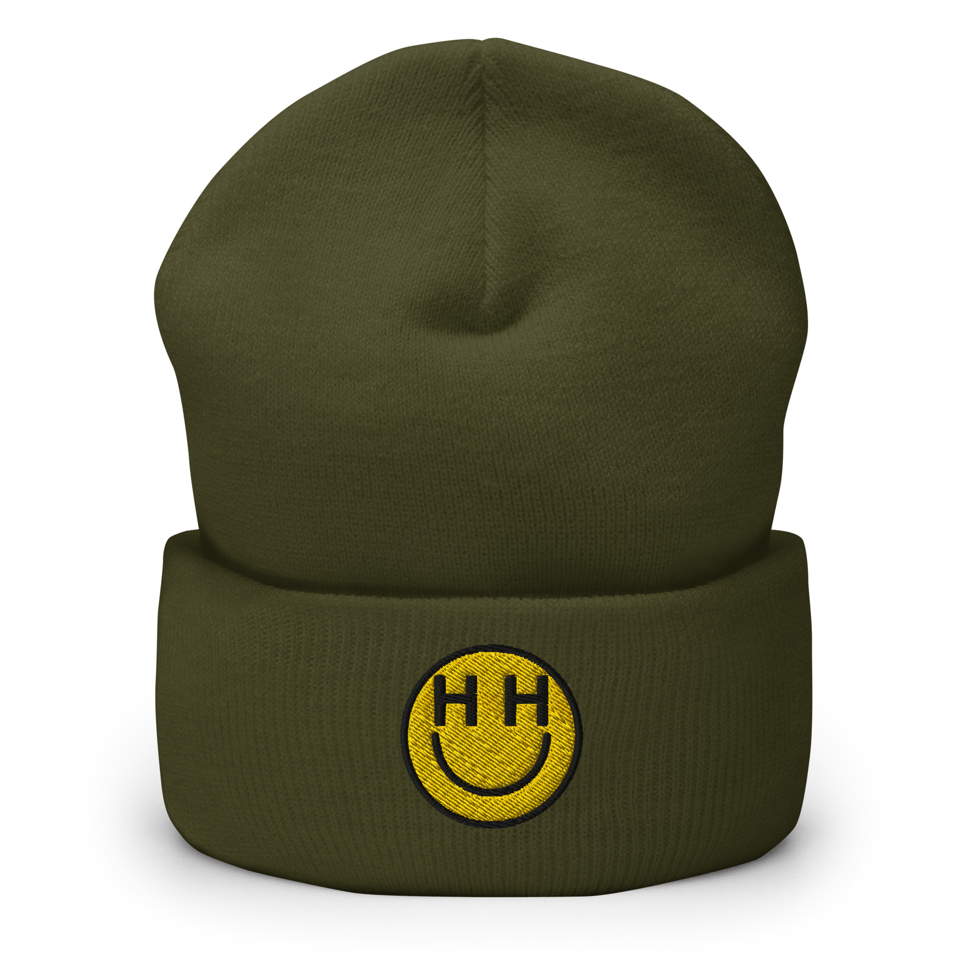 H H Smiley Face Beanie - Image 5
