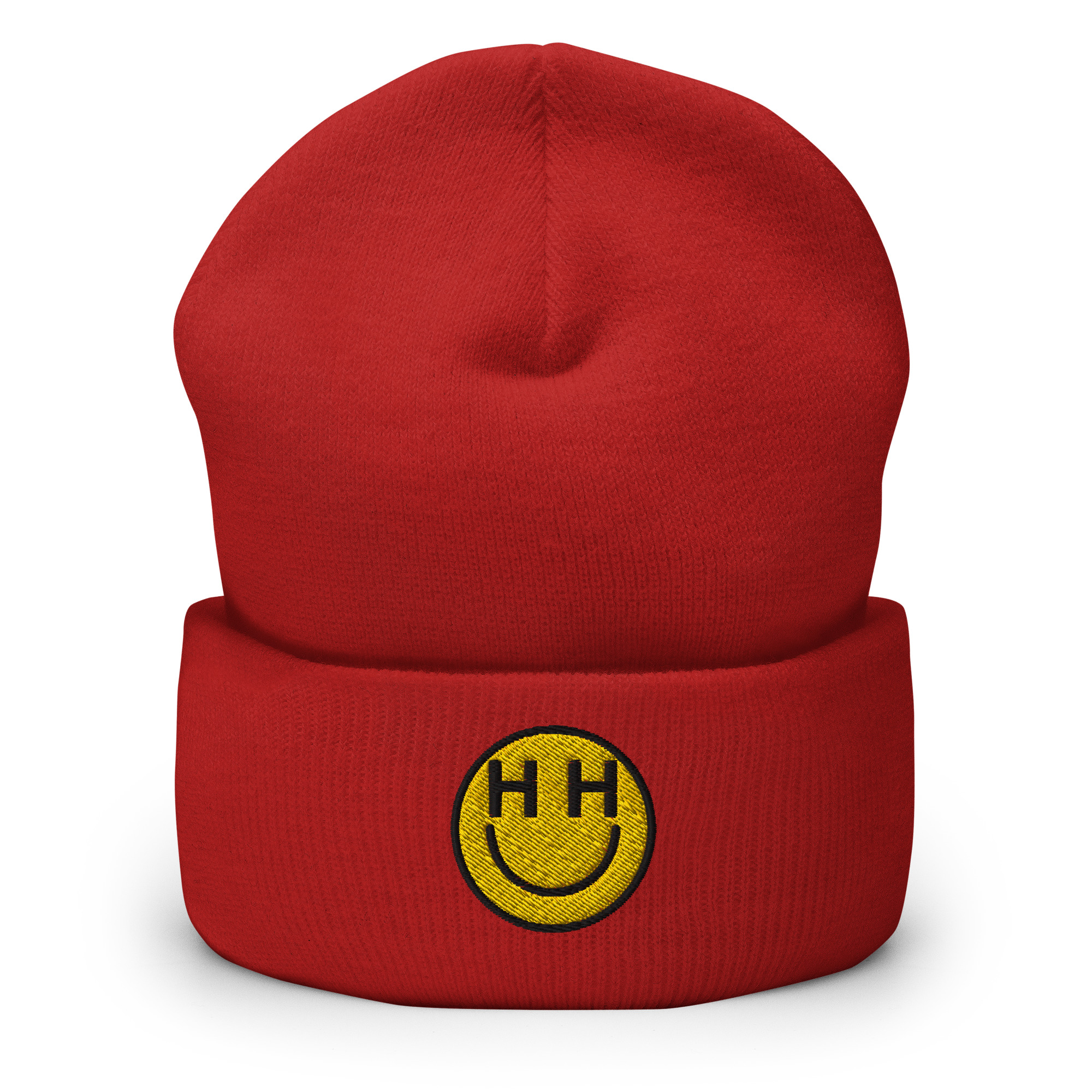 H H Smiley Face Beanie - Image 4