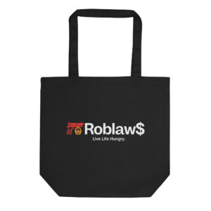Roblaw$ Roblaws Live Life Hungry Tote Bag