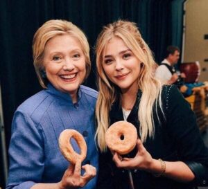 hillary clinton donut