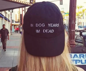 In Dog Years I'm Dead hat