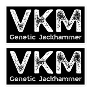 VKM Genetic Jackhammer Sticker Pack