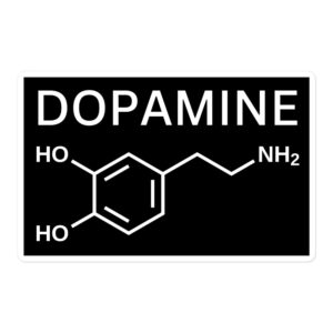 DOPAMINE Molecule Sticker