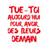 Tue-Toi Aujourd'hui Pour Avoir Des Fleurs Demain sticker⚰️🌹