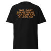 This Shirt Transforms To A Cum Rag At 2:00 AM Men's T-Shirt