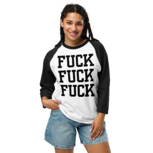 Alternative view of Tekashi 6ix9ine FUCK FUCK FUCK raglan shirt