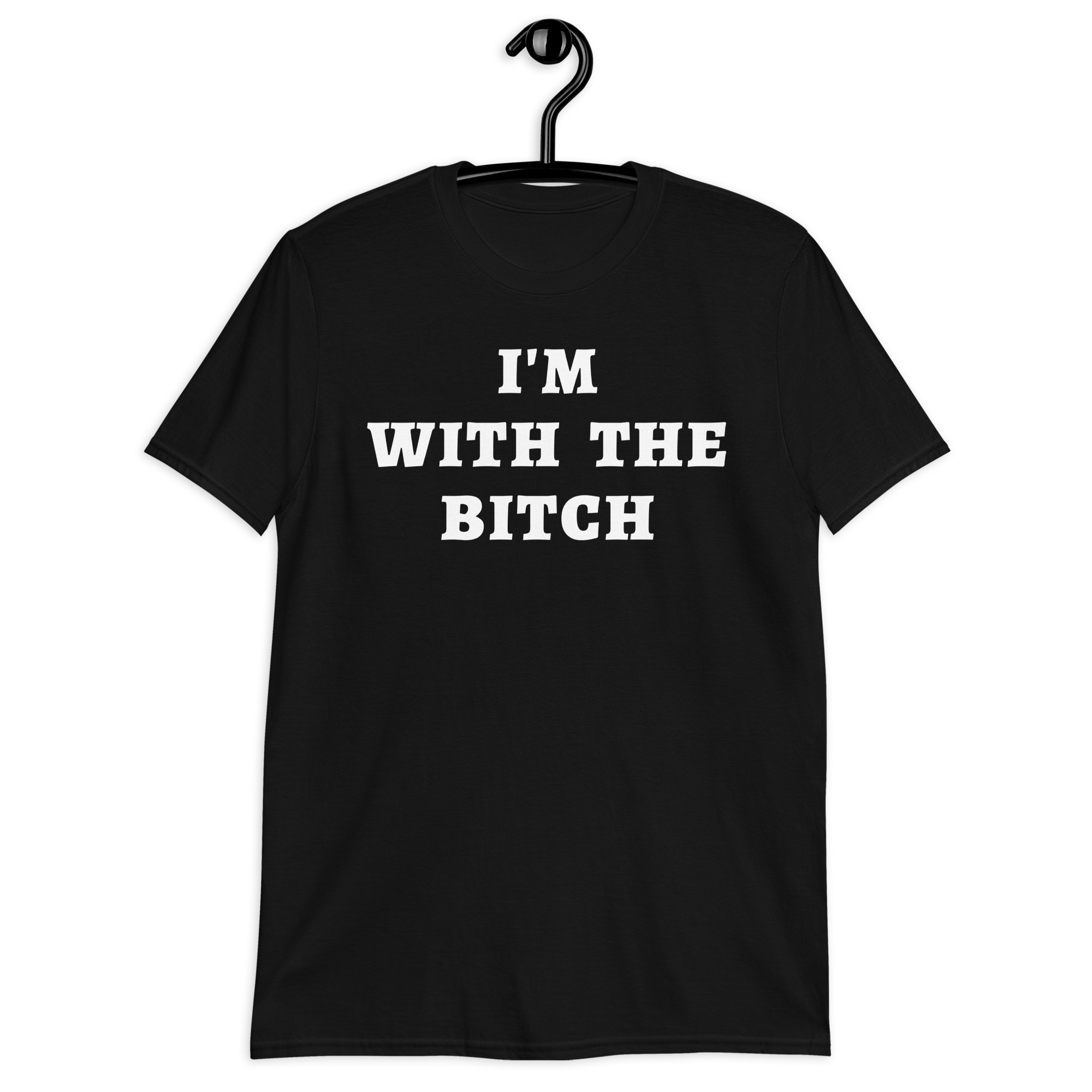 I'M WITH THE BITCH (couple matching tees) Unisex T-Shirt - Image 2