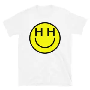 Miley Cyrus H H Smiley Face T-Shirt