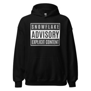 Kid Rock Snowflake Advisory Explicit Content Hoodie (Up to 5XL)