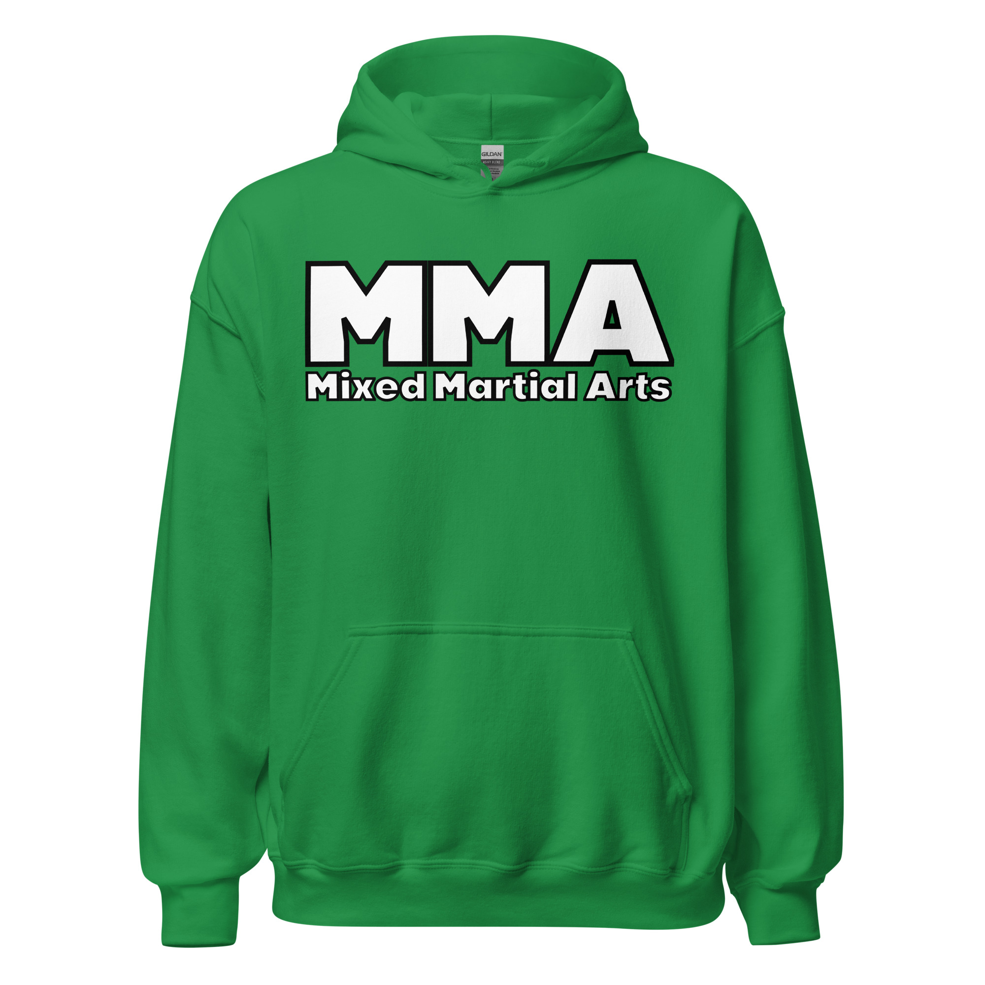 MMA Mixed Martial Arts | Bold Font MMA Logo Hoodie - Image 5
