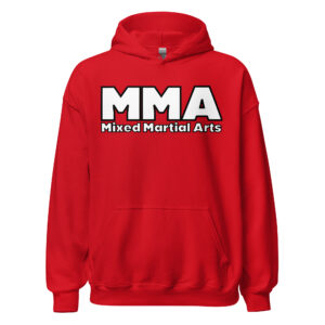 MMA Mixed Martial Arts | Bold Font MMA Logo Hoodie