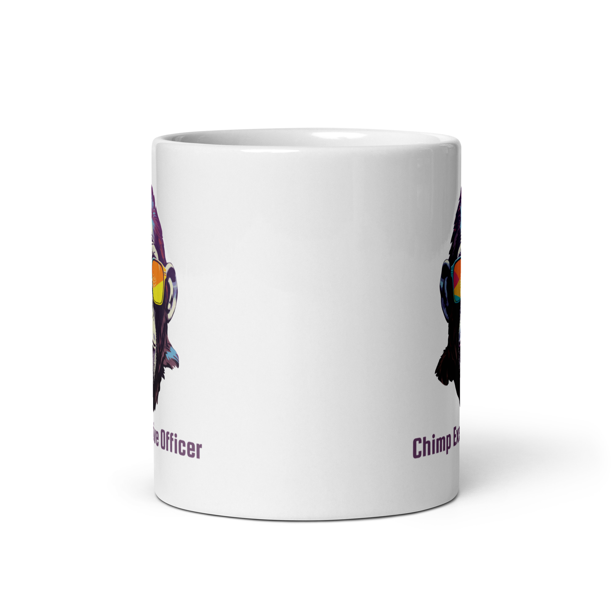 Chimp Executive Officer coffee mug - Gag Gift for Your Boss π΅ - Image 3