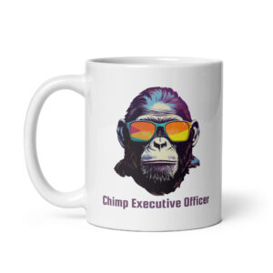 Chimp Executive Officer coffee mug - Gag Gift for Your Boss 🐵