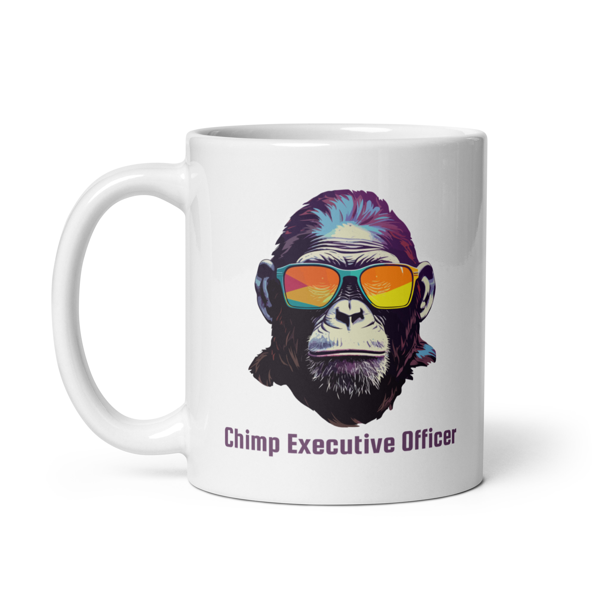 Chimp Executive Officer coffee mug - Gag Gift for Your Boss π΅