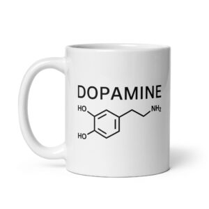 DOPAMINE Molecule coffee mug