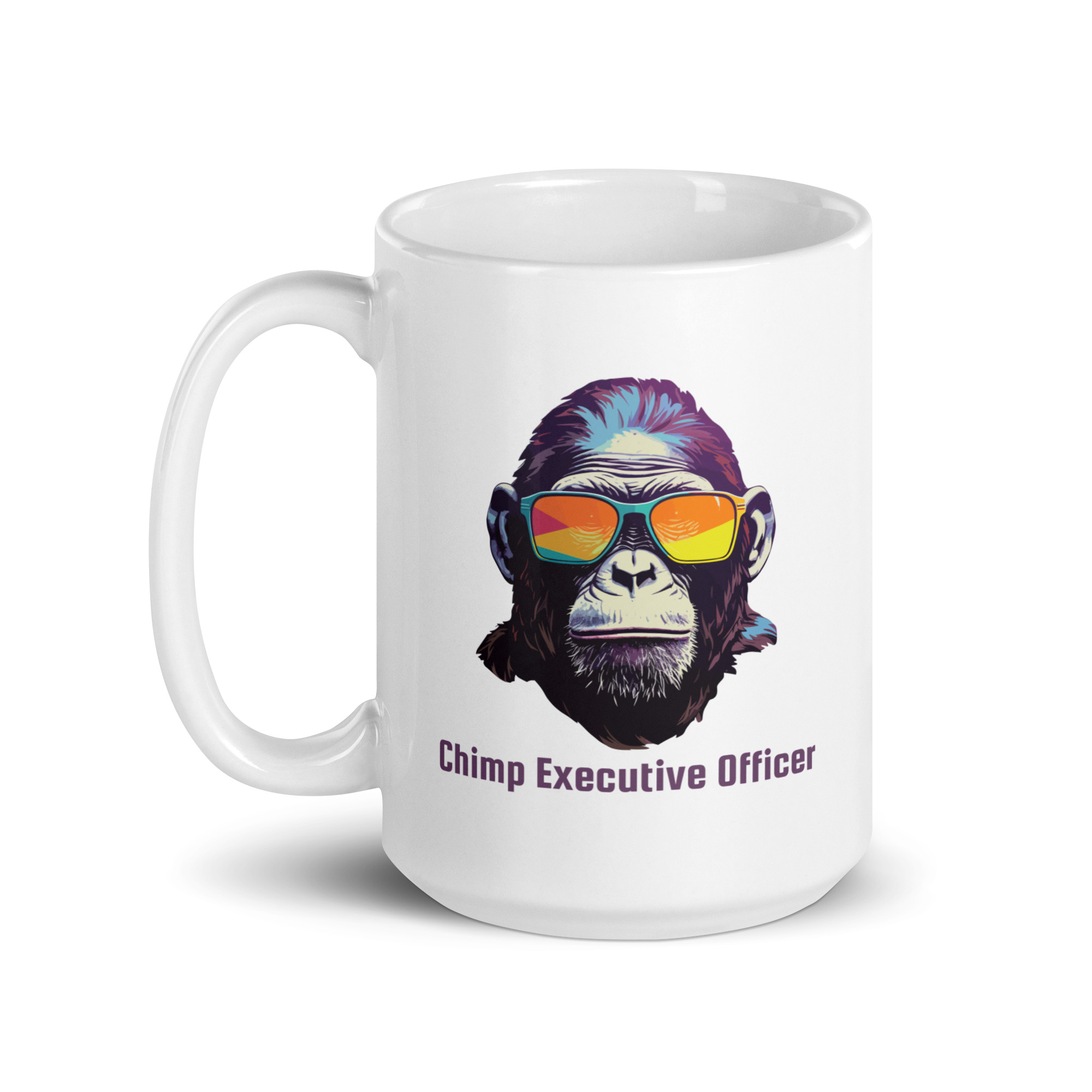 Chimp Executive Officer coffee mug - Gag Gift for Your Boss π΅ - Image 5