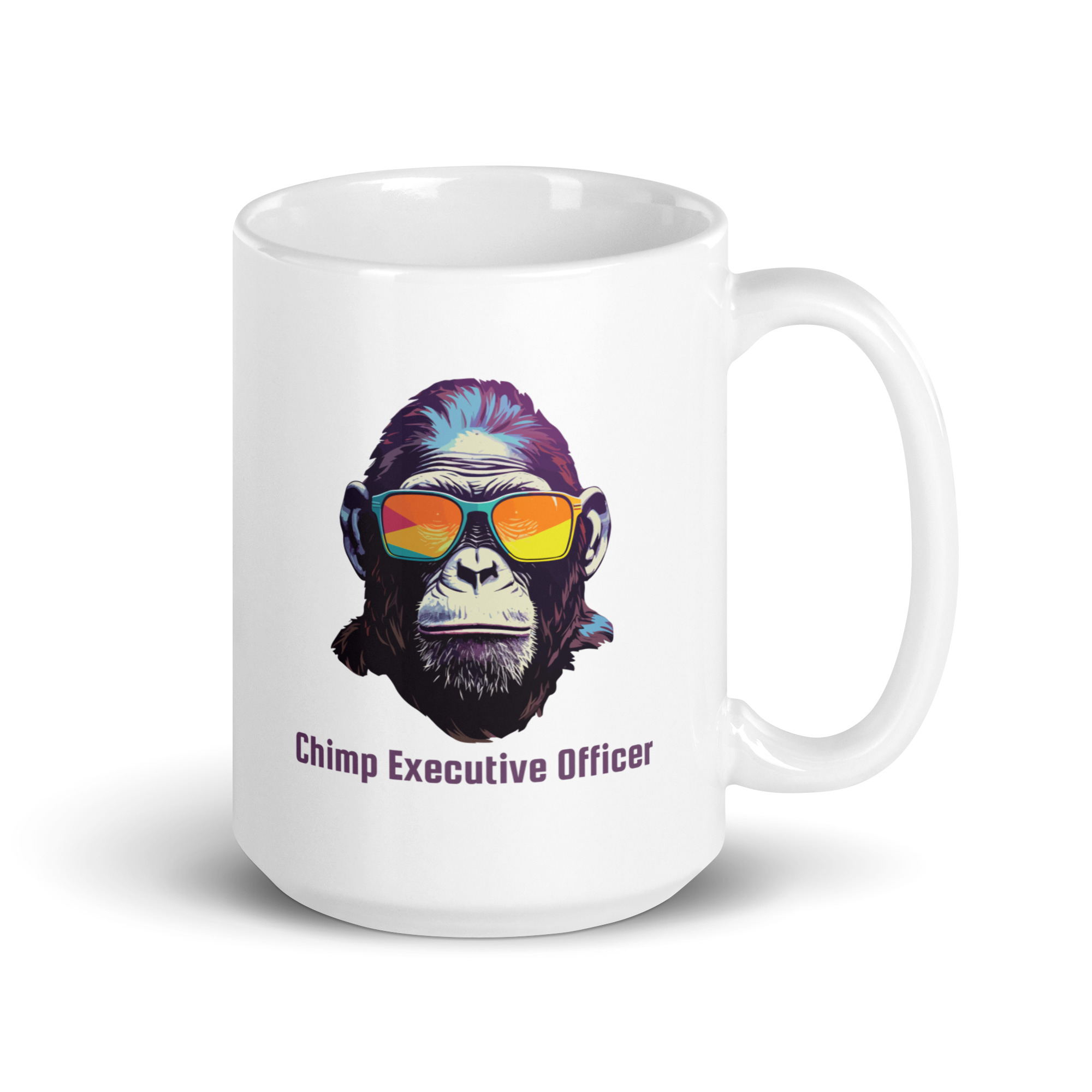 Chimp Executive Officer coffee mug - Gag Gift for Your Boss π΅ - Image 4