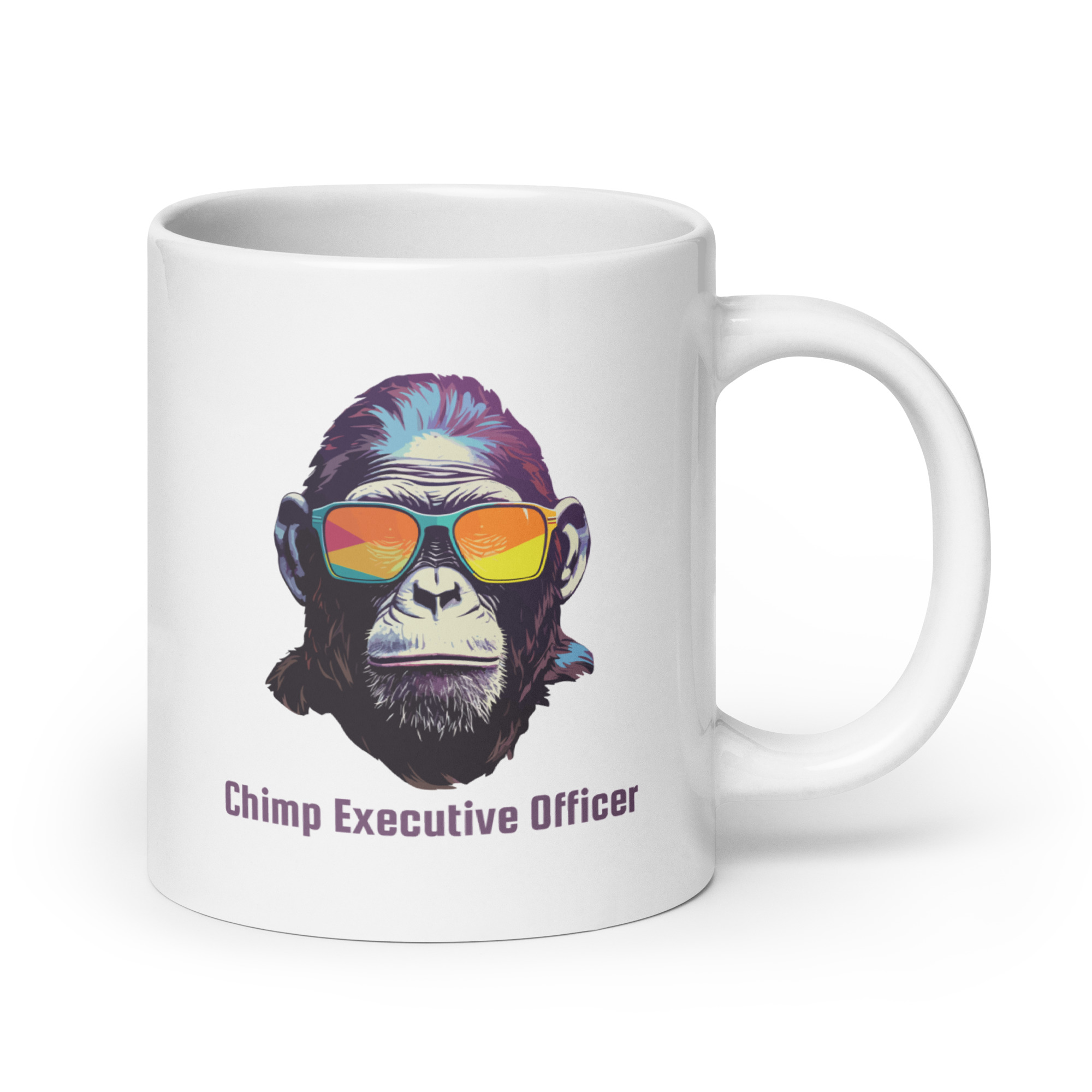 Chimp Executive Officer coffee mug - Gag Gift for Your Boss π΅ - Image 7