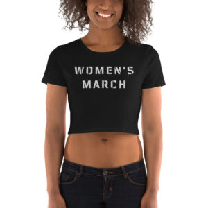 WOMEN’S MARCH Crop Top - Image 3