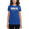 MMA Mixed Martial Arts | Bold Font MMA Logo Women's t-shirt