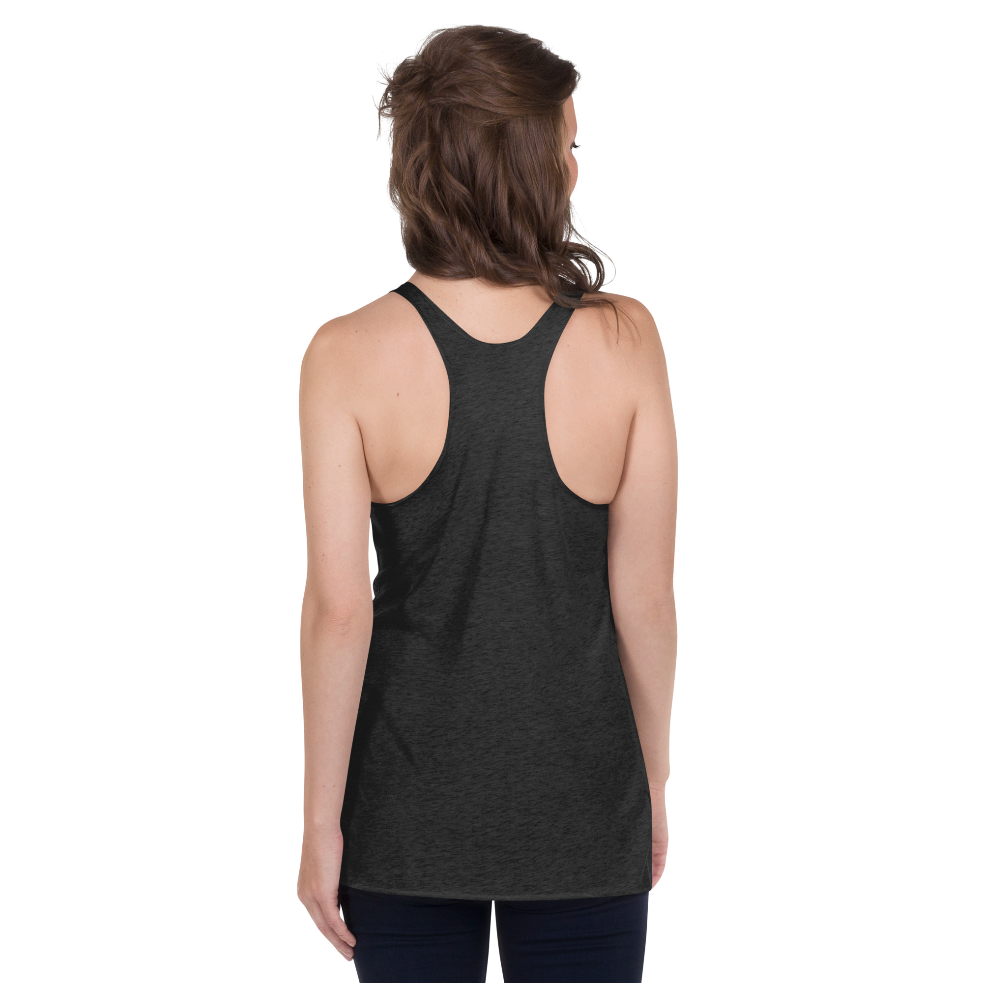 Lift This T Shirt BEFORE Taking Photos Women's Racerback Tank - Image 3