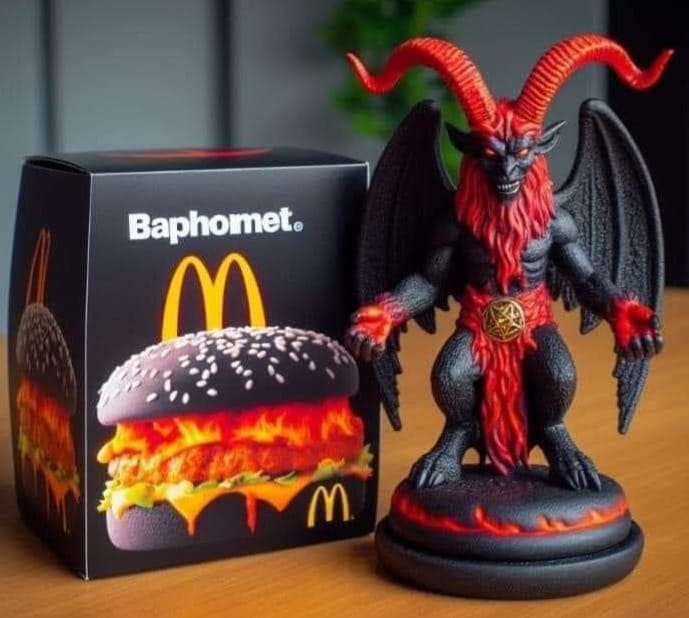 Baphomet McDonalds - PYGear.com