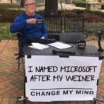 Bill Gates Microsoft weiner
