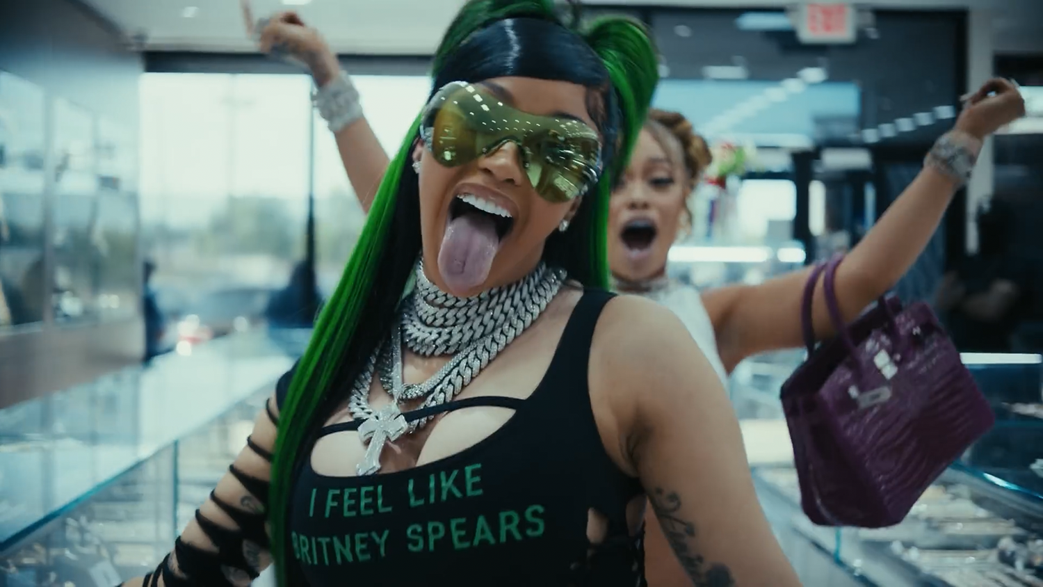 Cardi B and Latto - Put It On Da Floor Again