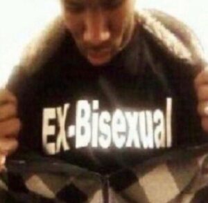 Ex-Bisexual shirt