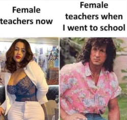 Female Teachers Now vs Female Teachers When I Went To School
